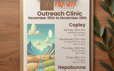 November Outreach Clinics